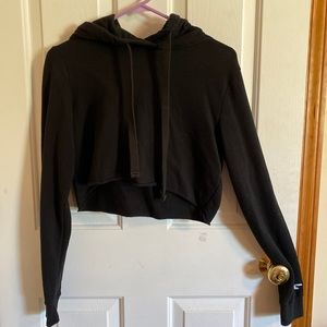 Hollister cropped hoodie